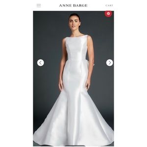 Anne Barge wedding gown